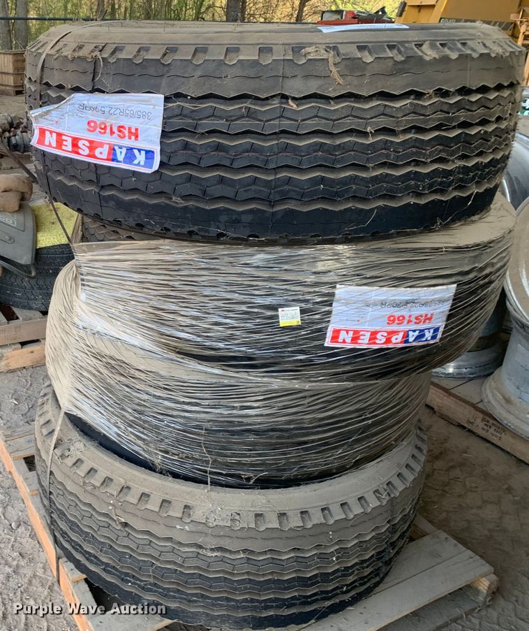 image for item LI9192 (4) Kapsen 385/R22.5 20PR tires