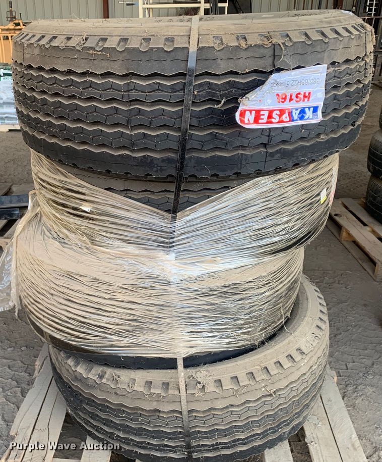 image for item LI9192 (4) Kapsen 385/R22.5 20PR tires