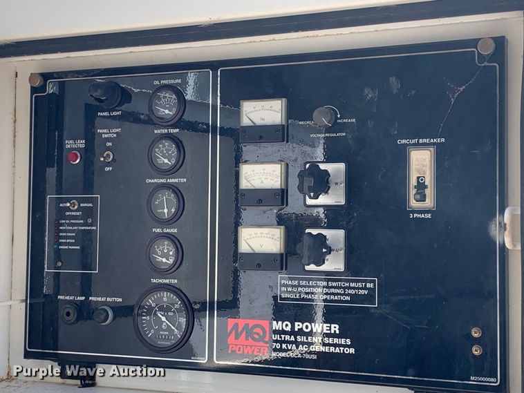 image for item LI9219 Whisperwatt DCA-70USI  generator