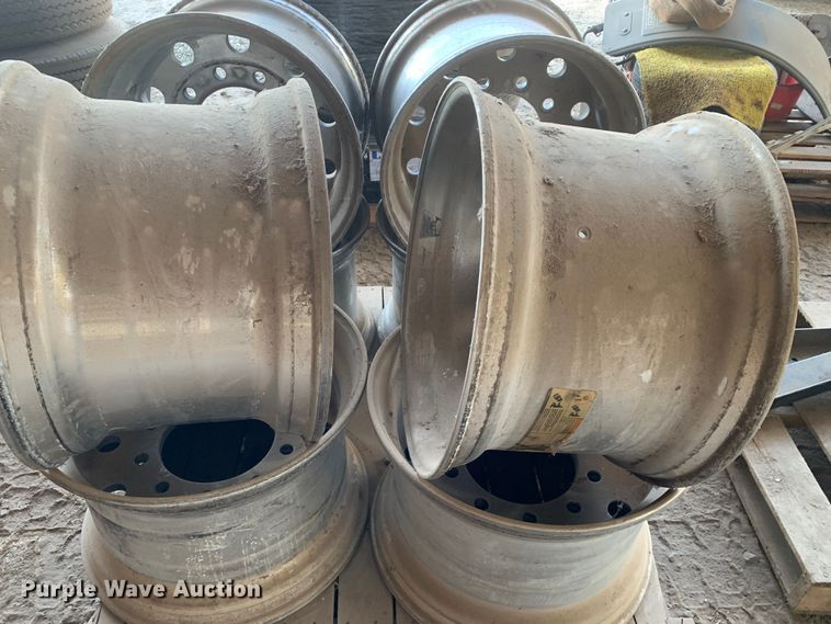 image for item LI9222 Approx. 8 pallets of wheels and tires