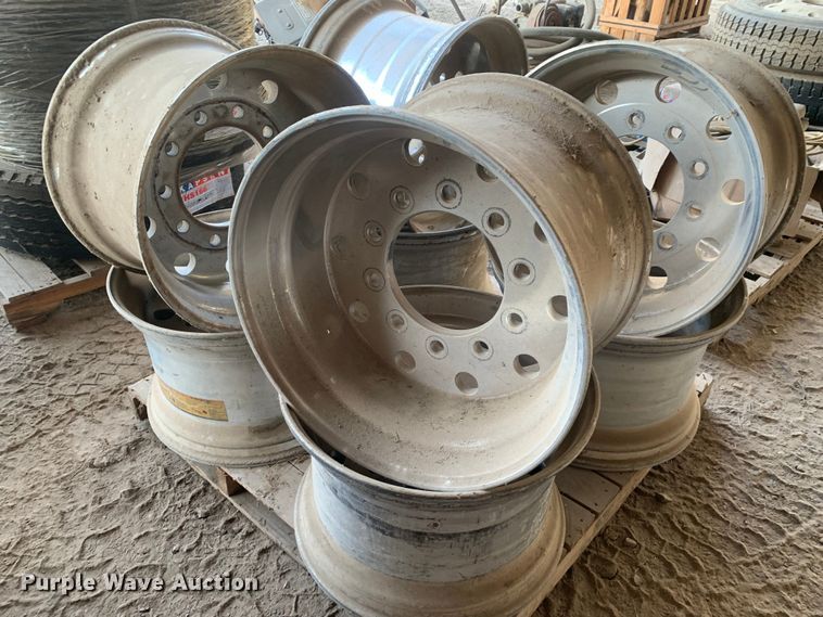 image for item LI9222 Approx. 8 pallets of wheels and tires