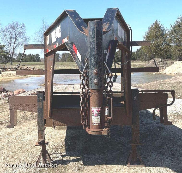 image for item LJ9583 2008 Doolittle  equipment trailer