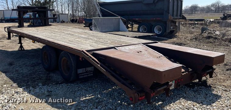 image for item LJ9583 2008 Doolittle  equipment trailer