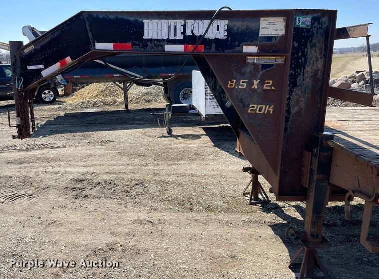 image for item LJ9583 2008 Doolittle  equipment trailer