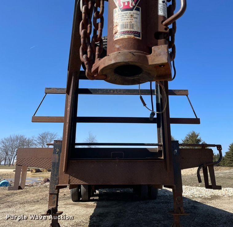 image for item LJ9583 2008 Doolittle  equipment trailer