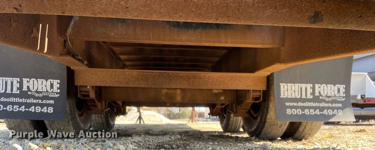 image for item LJ9583 2008 Doolittle  equipment trailer