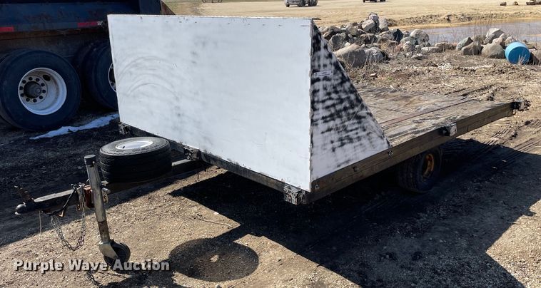 image for item LJ9584 2003 Shop built  equipment trailer