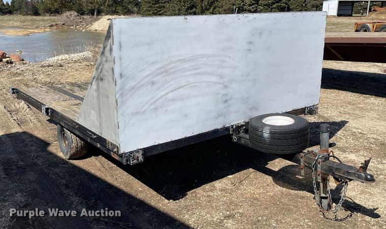 image for item LJ9584 2003 Shop built  equipment trailer