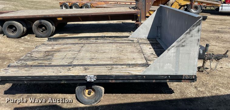 image for item LJ9584 2003 Shop built  equipment trailer