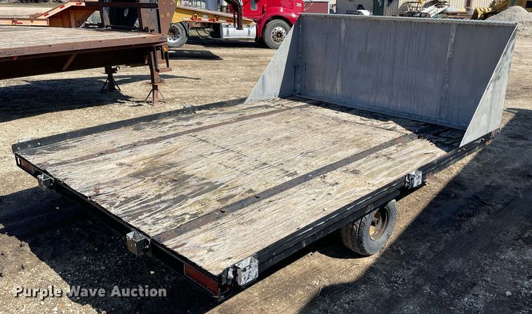 image for item LJ9584 2003 Shop built  equipment trailer