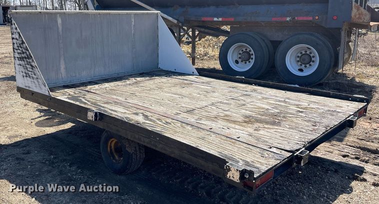 image for item LJ9584 2003 Shop built  equipment trailer