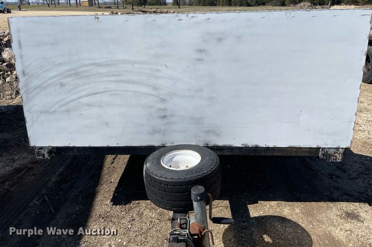 image for item LJ9584 2003 Shop built  equipment trailer