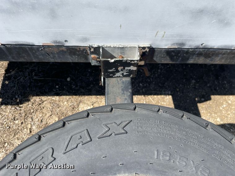 image for item LJ9584 2003 Shop built  equipment trailer