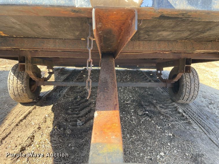 image for item LJ9584 2003 Shop built  equipment trailer