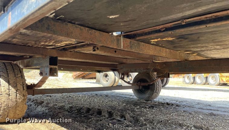 image for item LJ9584 2003 Shop built  equipment trailer