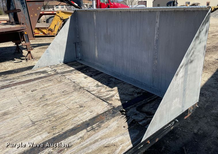 image for item LJ9584 2003 Shop built  equipment trailer