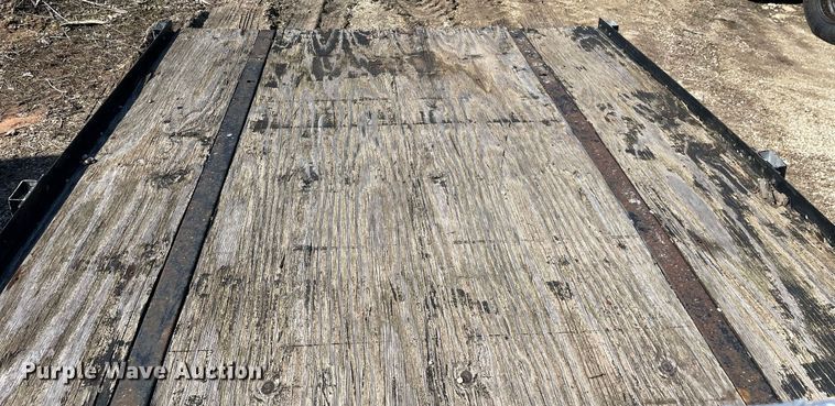 image for item LJ9584 2003 Shop built  equipment trailer