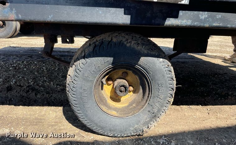 image for item LJ9584 2003 Shop built  equipment trailer