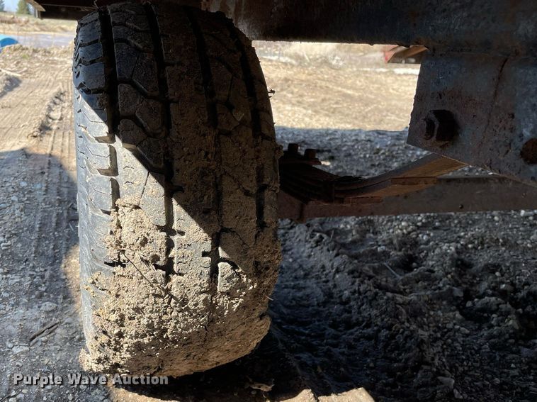 image for item LJ9584 2003 Shop built  equipment trailer