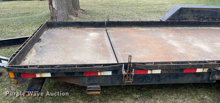 image for item LJ9594 2005 Liberty Industries Inc  tilt deck equipment trailer