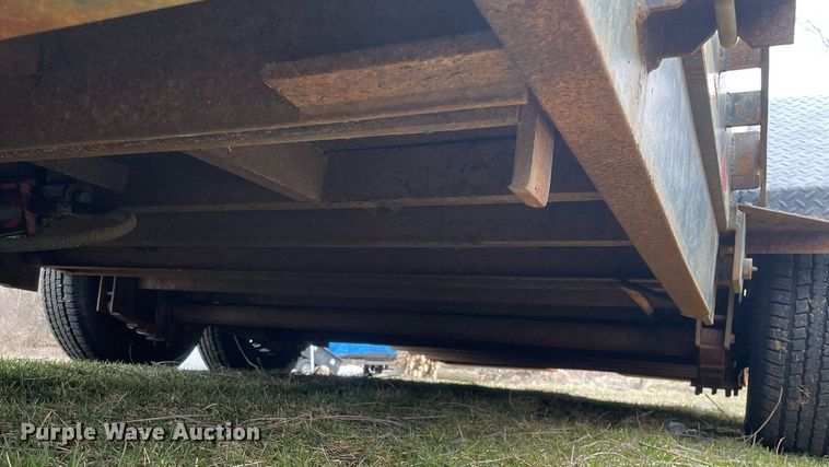 image for item LJ9594 2005 Liberty Industries Inc  tilt deck equipment trailer