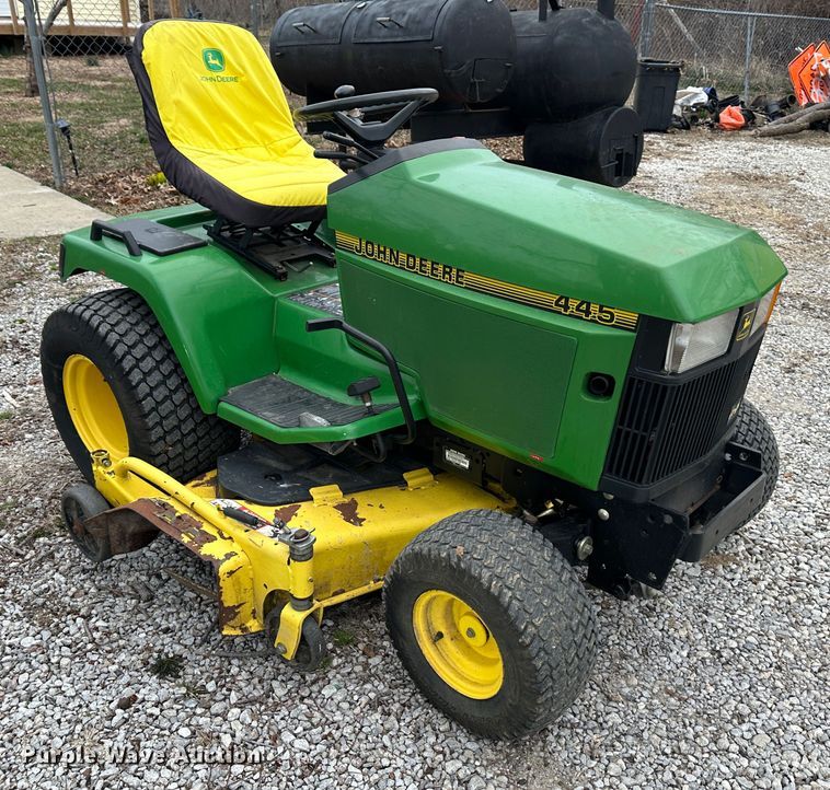 image for item LN9122 John Deere 445  lawn mower