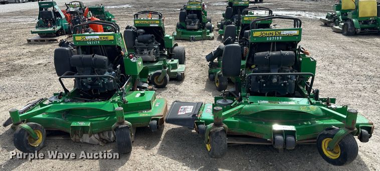 image for item LN9153 (4) John Deere ZTR lawn mowers