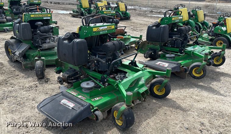 image for item LN9153 (4) John Deere ZTR lawn mowers