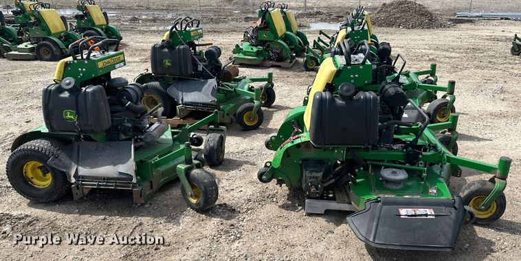 image for item LN9153 (4) John Deere ZTR lawn mowers