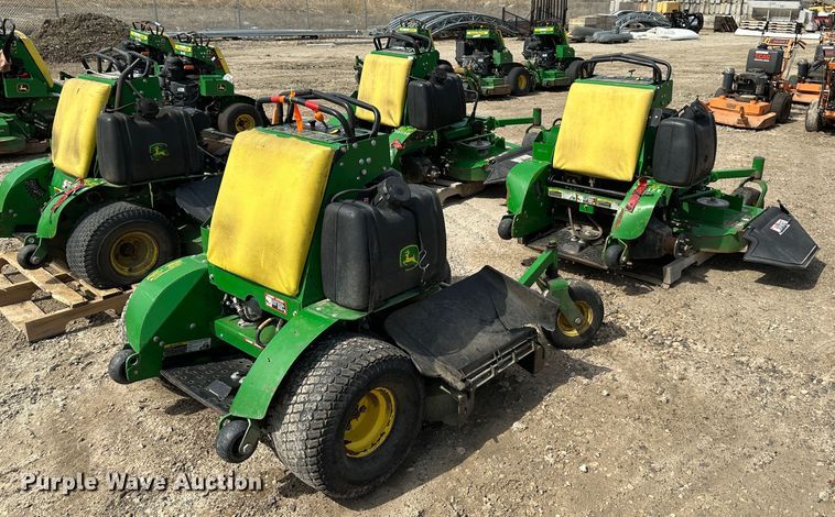 image for item LN9153 (4) John Deere ZTR lawn mowers
