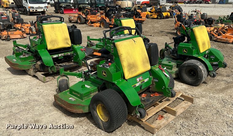 image for item LN9153 (4) John Deere ZTR lawn mowers