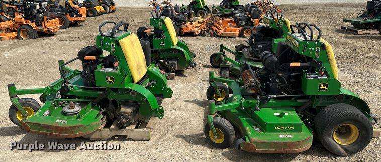 image for item LN9153 (4) John Deere ZTR lawn mowers