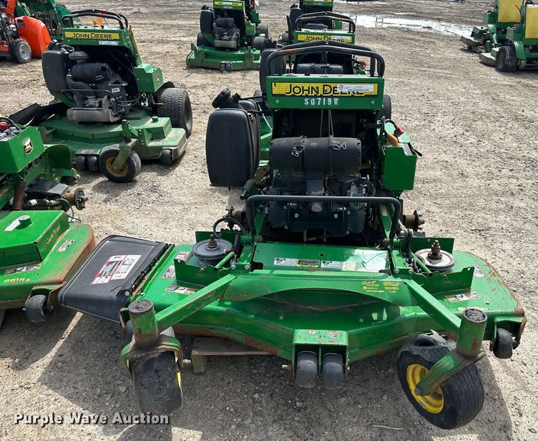 image for item LN9153 (4) John Deere ZTR lawn mowers