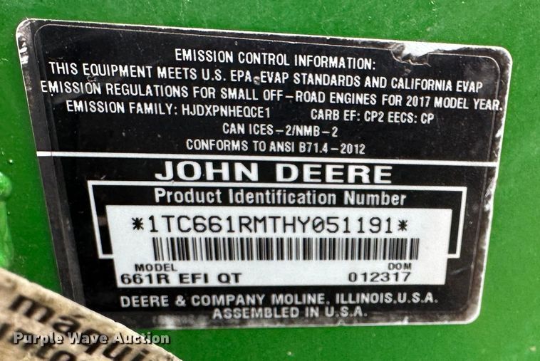 image for item LN9153 (4) John Deere ZTR lawn mowers