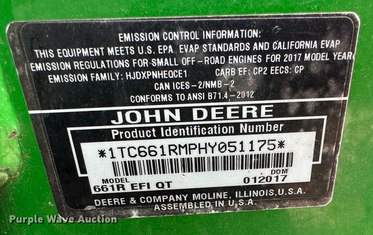image for item LN9153 (4) John Deere ZTR lawn mowers