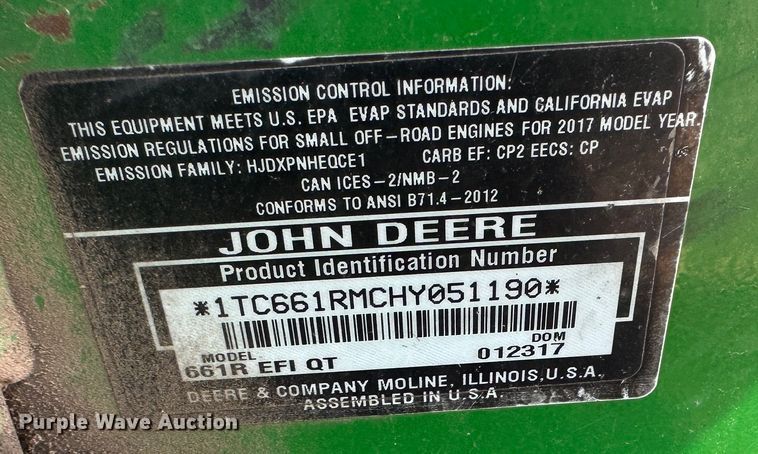 image for item LN9153 (4) John Deere ZTR lawn mowers