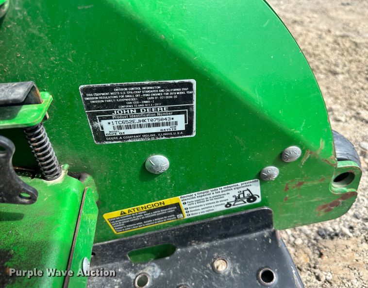 image for item LN9153 (4) John Deere ZTR lawn mowers