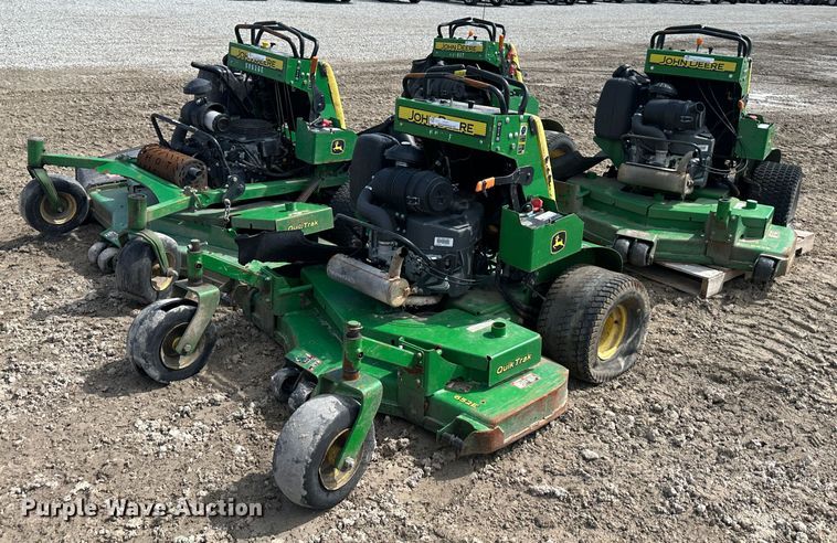 image for item LN9154 (4) John Deere ZTR lawn mowers