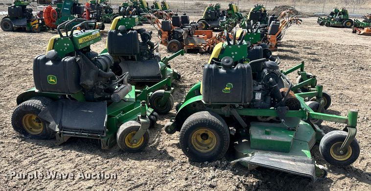 image for item LN9154 (4) John Deere ZTR lawn mowers