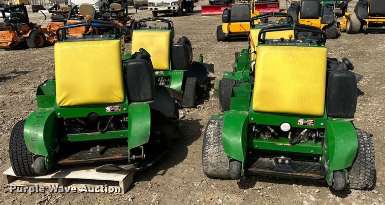image for item LN9154 (4) John Deere ZTR lawn mowers