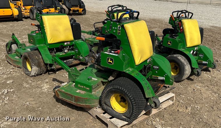 image for item LN9154 (4) John Deere ZTR lawn mowers