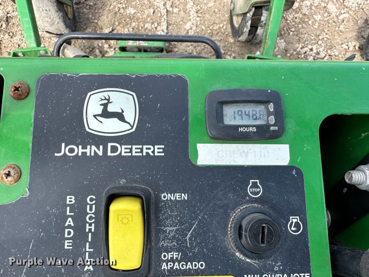 image for item LN9154 (4) John Deere ZTR lawn mowers