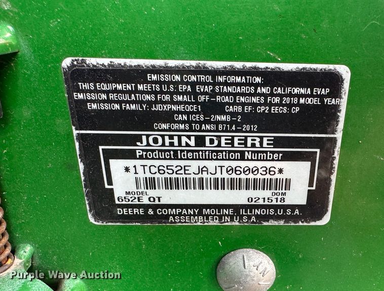 image for item LN9154 (4) John Deere ZTR lawn mowers