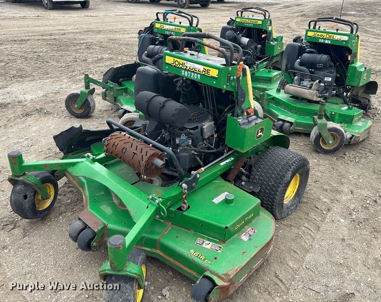 image for item LN9157 (4) John Deere ZTR lawn mowers