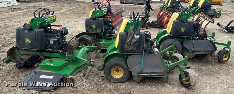image for item LN9157 (4) John Deere ZTR lawn mowers