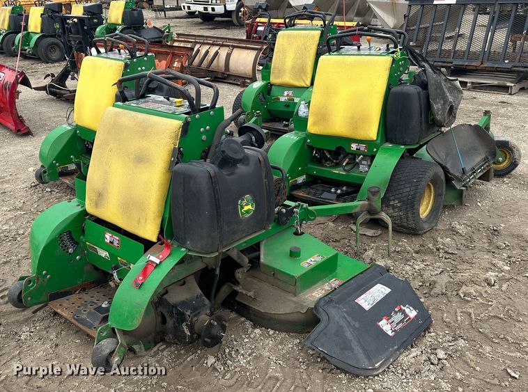 image for item LN9157 (4) John Deere ZTR lawn mowers