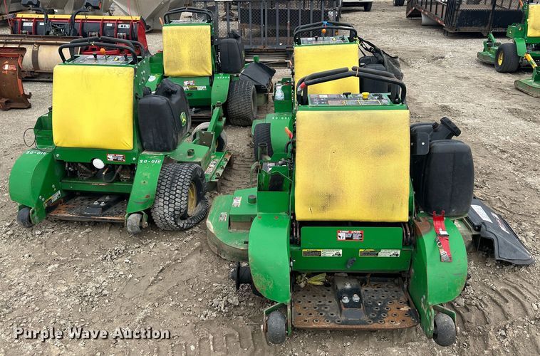 image for item LN9157 (4) John Deere ZTR lawn mowers