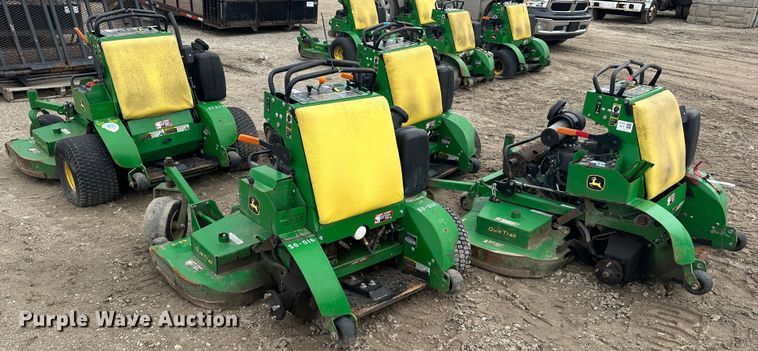 image for item LN9157 (4) John Deere ZTR lawn mowers
