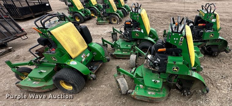 image for item LN9157 (4) John Deere ZTR lawn mowers