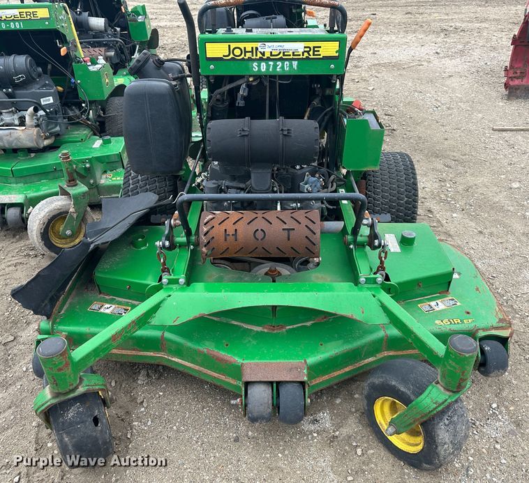 image for item LN9157 (4) John Deere ZTR lawn mowers